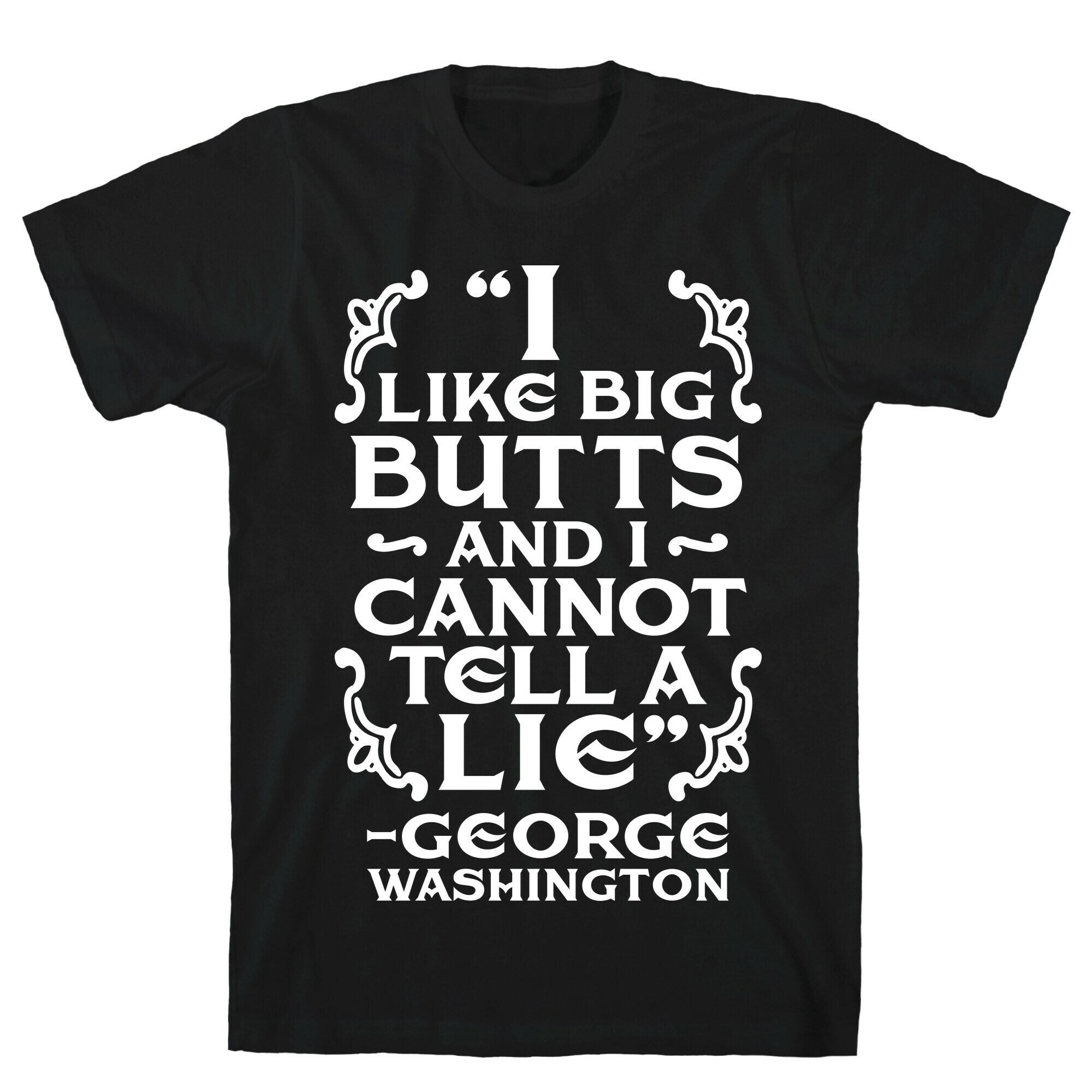 I Like Big Butts And I Cannot Tell A Lie  T-Shirt